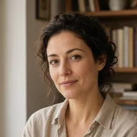 Portrait of Lena Ortiz, a fictional essayist